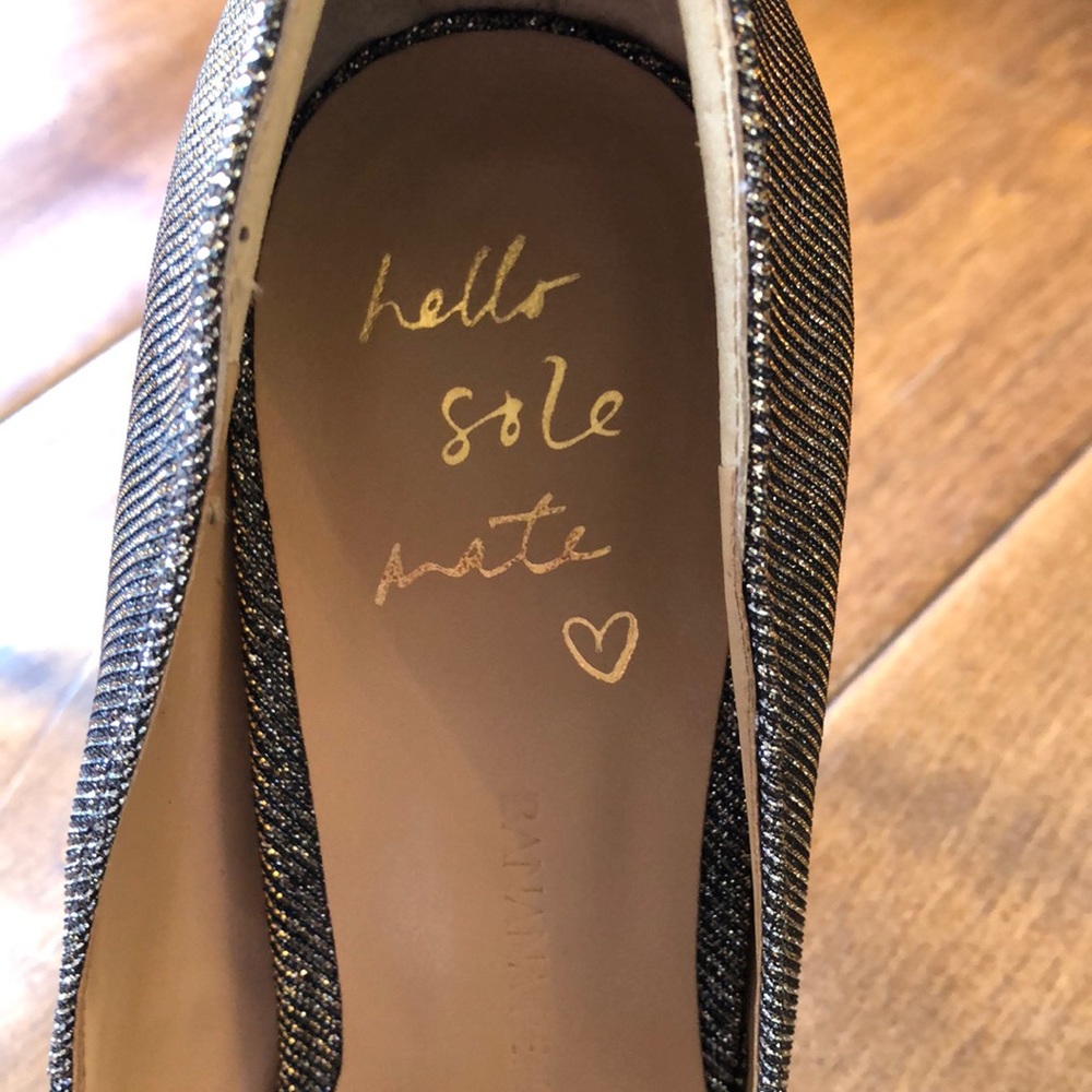 Banana Republic “Violet” Gold/Silver, NEW, 6.5 - Picture 6 of 7